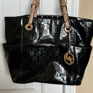 Mk black shoulder bag